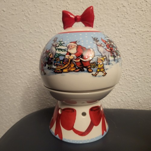 Réchaud noël santas - de, noël,