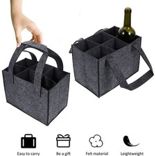 Sac à vin portable porte bouteille de vin structure légère rangement compact