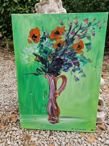 Peinture moderne huile sur - peinture,
