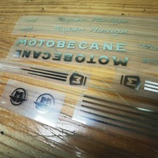 Autocollant Motobecane Super Mirage Chrome Silver ensemble d'autocollants aut...