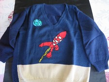 S-F ! Pull ! Fusée Tintin ! Collector !