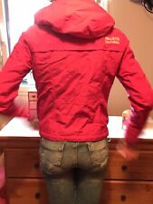 Parka Fushia Hollister TBE Fushia Taille M