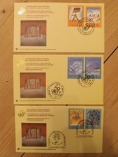3 Enveloppes FDC petit format