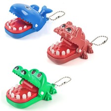 Lot de 3 jouets croco dents de crocodile, jeu familial pour enfants