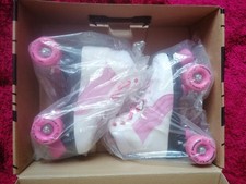 Rio Roller Pure Blanc Pink taille 37 fille patin à roulette basket excellent éta