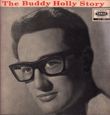 Buddy Holly Story LP Vinyle UK Coral 1958 Pressage Mono Avec Pochette Laminée