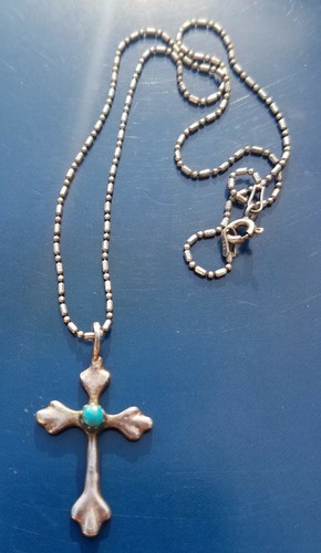 Sterling silver cross - sterling,