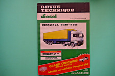 Revue technique diesel n° 152 , Renault vi , R340 , R365 , mercedes , volswagen