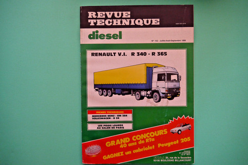Revue technique diesel 152 - technique,