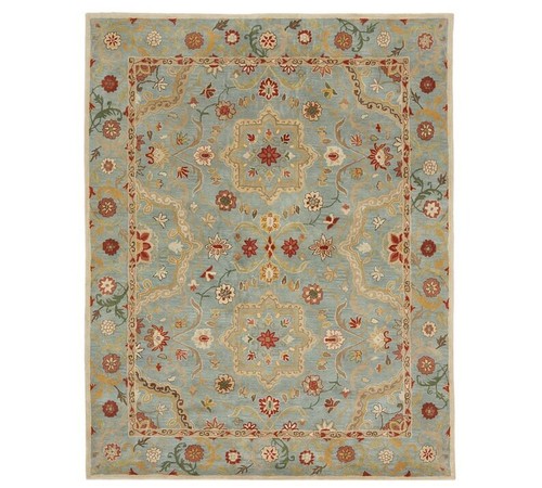 Tapis laine touffeté - à, la