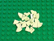 20 x Lego vert jaunâtre 1x1
