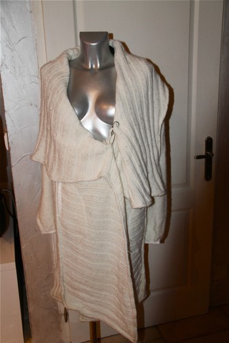 Gilet poncho laine - gilet,