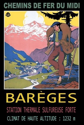 Affiche poster landes béarn - poster,