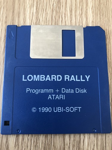 Lombard rally data disk - rally,