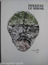 RIOPELLE JEAN PAUL LITHOGRAPHIE COUVERTURE SIGNÉE DLM208 1974 SIGNED LITHOGRAPH