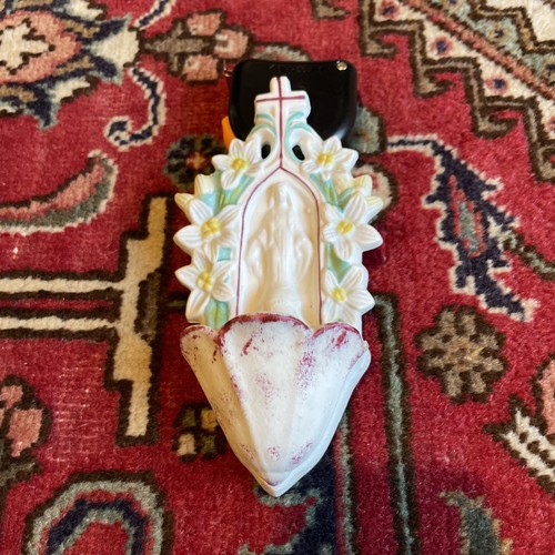 Vierge marie bénitier - marie,