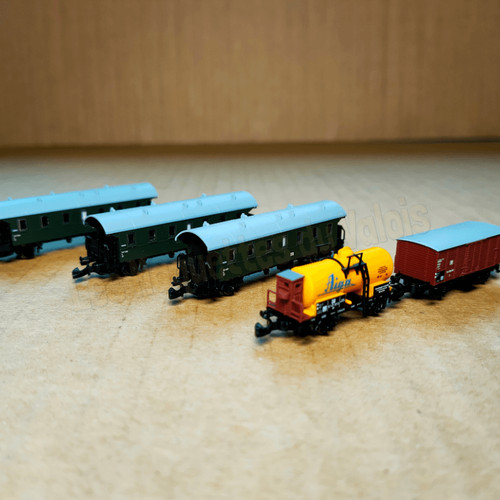 Coffret wagons rüganer - coffret, 5
