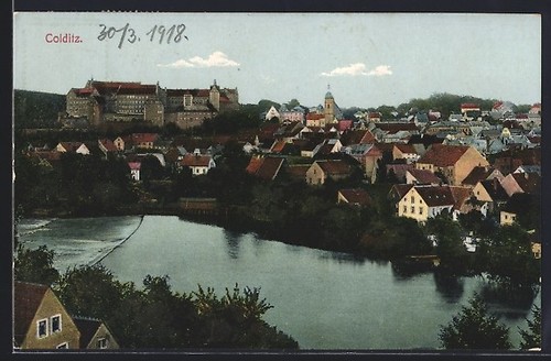 Colditz vue générale - générale, avec