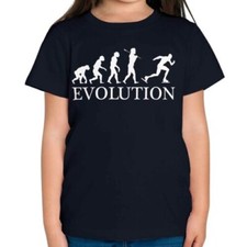 Patineur de Vitesse Évolution De Homme Enfants T-Shirt Cadeau Patin à Glaces