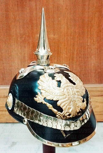 Casque étoile cuir - étoile, en