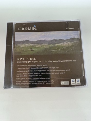 Garmin topo 100k dvd - garmin,