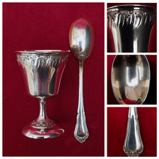 Coquetier cuillere argent - coquetier,