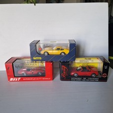 LOT DE 3 FERRARI 1/43 : de marque BANG , BEST et TOP MODEL