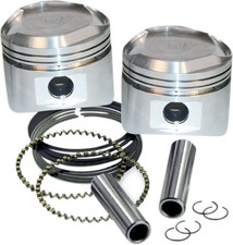 S&AMP ; S 3 1/2in. Forgé Piston Kit pour Super Stock Tête - Standard Bore