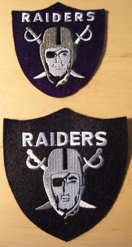 Oakland raiders patch - 2,