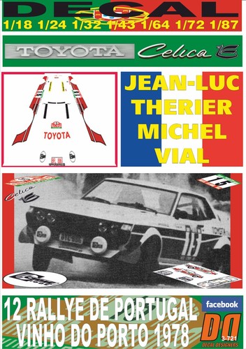 Decal toyota celica 2000 - decal,