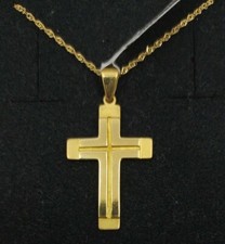 Pendentif Avec Chaîne Or 18k
