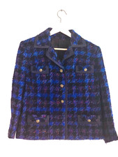 Tailleur Femme VESTE + JUPE Tweed pure laine TAILLE 38 Arcanthe Le Touquet