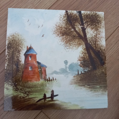Carreau faience creil - carreau,