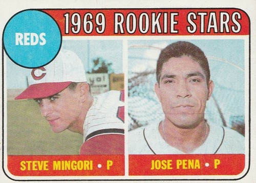 1969 topps steve mingori - steve,