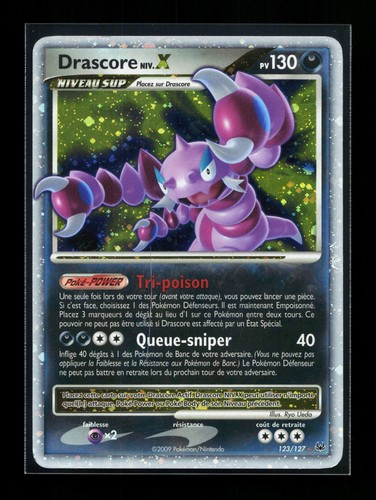 Carte pokémon drascore niv x - pokémon,