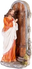 Jésus est à la Porte Statue