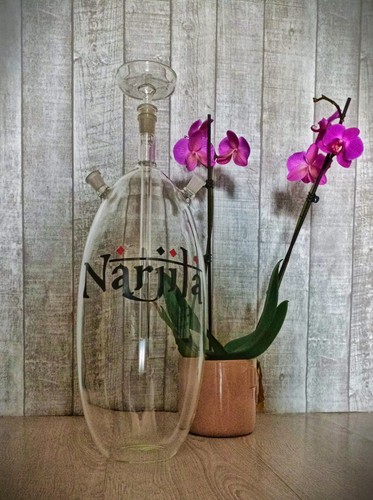 Narjila chicha verre - verre, neuve