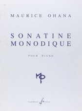 Sonatine Monodique [Broch_] by Ohana Maurice