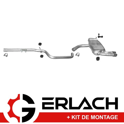 Echappement silencieux pour
