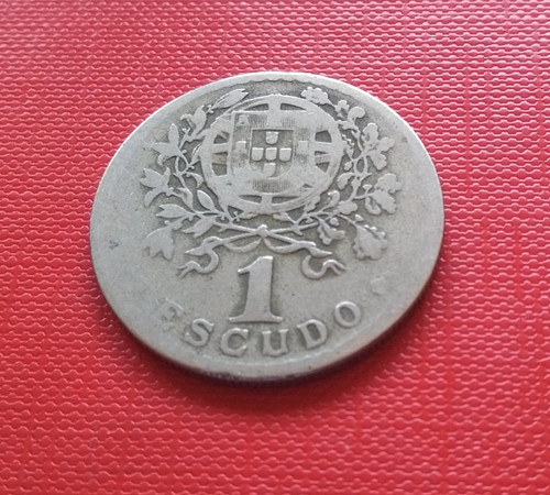 Pièce portugal 1 escudo - pièce, ,