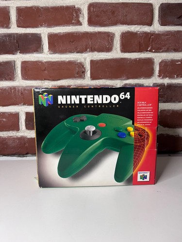 Manette nintendo verte en - nintendo, 64