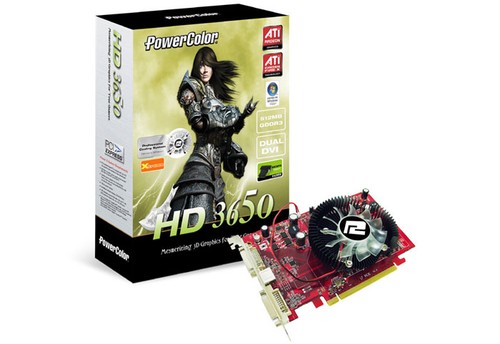 Powercolor radeon hd 3650 - powercolor,