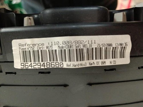 Compteur peugeot 406 coupe - compteur,