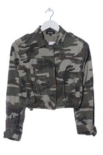 MISSGUIDED Veste en jean Dames Veste T EU 38 kaki style décontracté