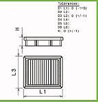 Filtre air green pour - a,