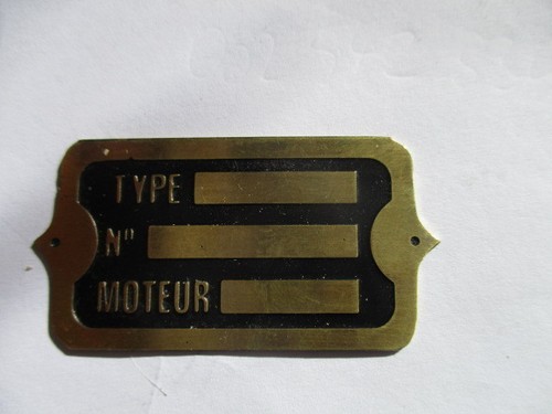 Plaque bouclier s102 - plaque,