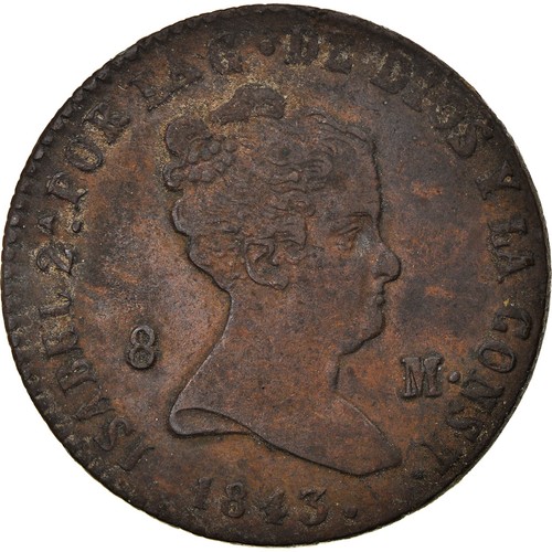 Monnaie espagne isabel 8 - isabel,