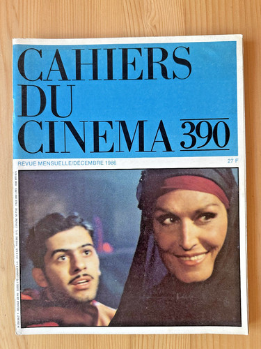 Cahiers cinéma 390 - cinéma, *