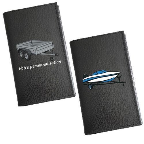 Etui porte carte grise - etui, cuir