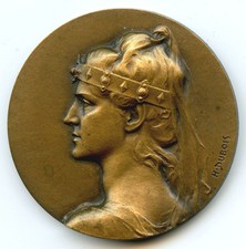 Médaille française - Marianne - graveur H. Dubois - bronze